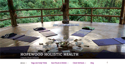 Desktop Screenshot of hopewoodholistichealth.org